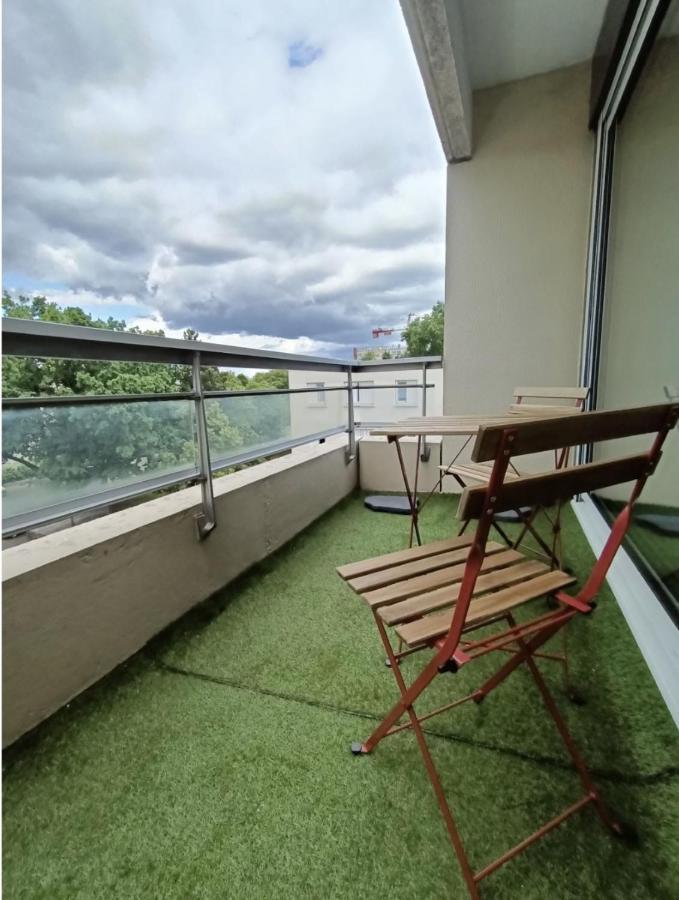 Appartement Sans Vis A Vis A 2 Min De La Rocade Рен Екстериор снимка